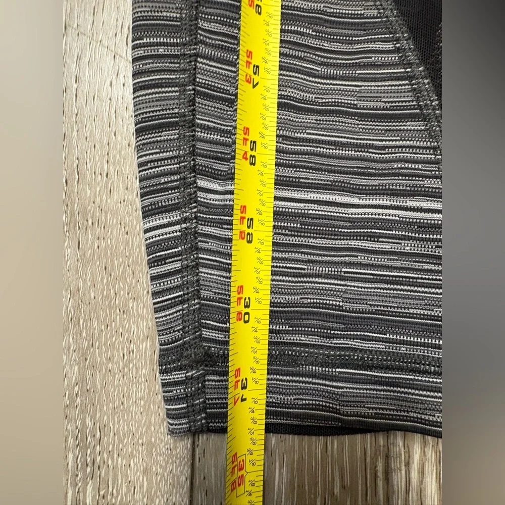 lululemon athletica Women's Heathered Leggings - Black and Gray